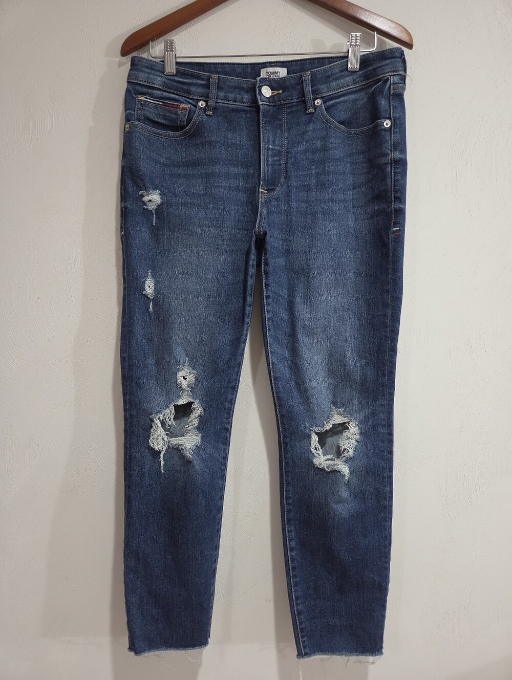 Tommy Hilfiger Skinny Mid Rise Ankle Stretch Jeans Size 10/30